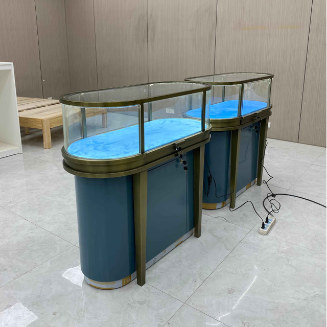 خزانة عرض زجاجية أنيقة